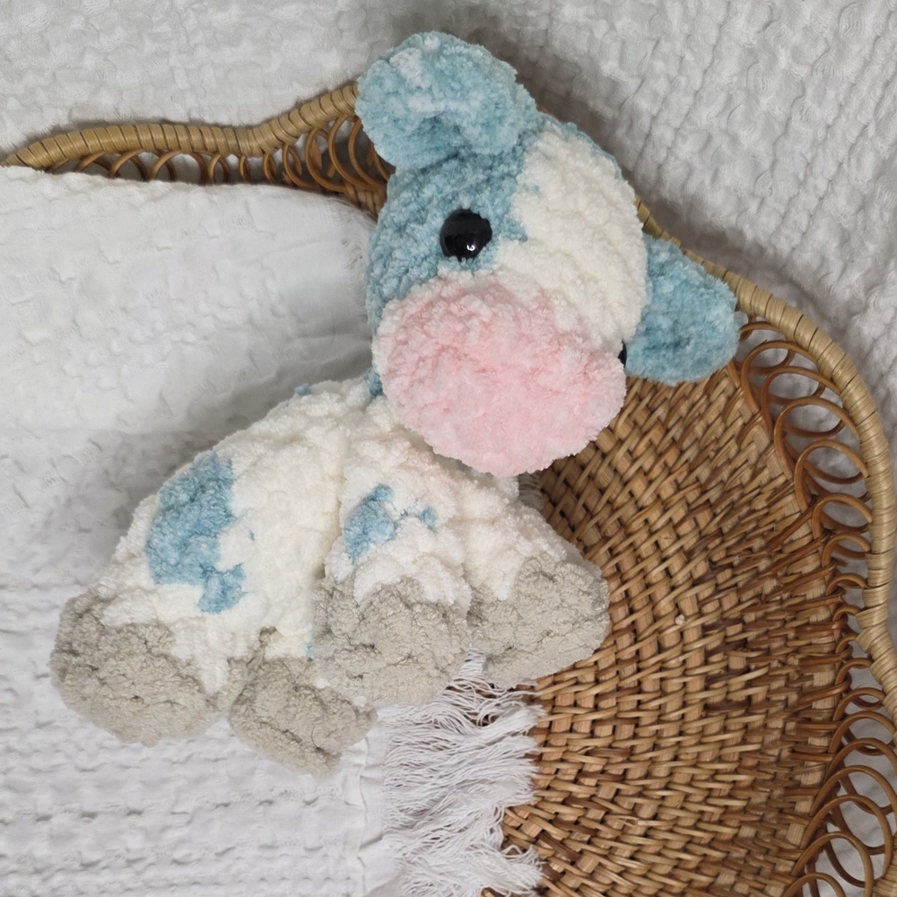 Crochet Cow Lovey